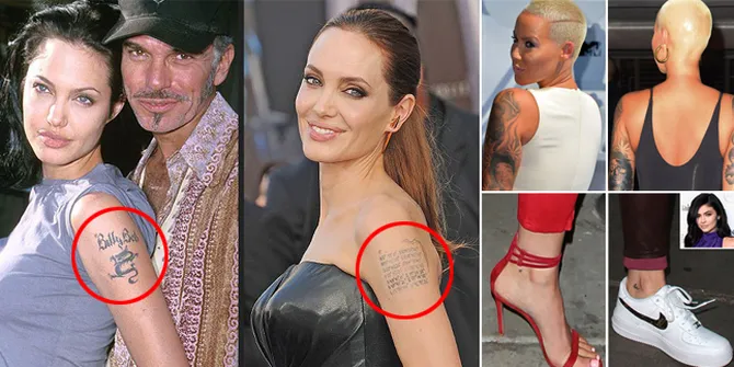 FOTO: Move On, Artis-Artis Ini Pilih Hapus Tato Tentang Mantan