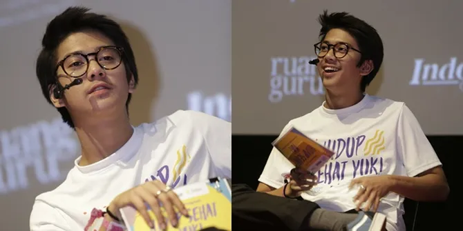 FOTO Naik 5 Kg, Iqbaal Ramadhan Sebut Ade Rai Panutan Hidup Sehat