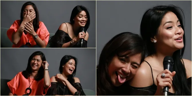 FOTO Ngakak Seru! Bukti Cinta & Maura AADC Lengket di Dunia Nyata