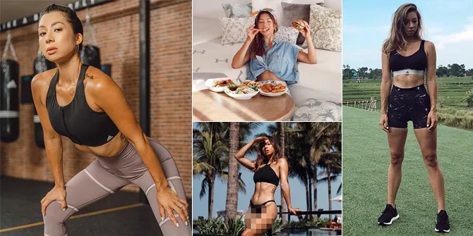 FOTO: Nggak Pernah Makan Lontong Sayur - Cilok, Ini Body Killer Jennifer Bachdim yang Bikin Iri Netizen