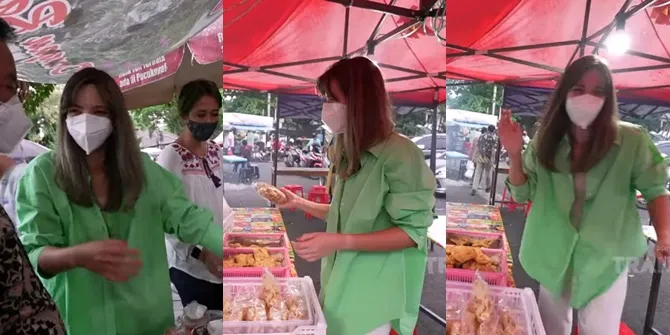Foto Nia Ramadhani Nggak Bisa Bedain Tempe dan Pisang Goreng, Makaroni Lima Ribu Katanya Mahal