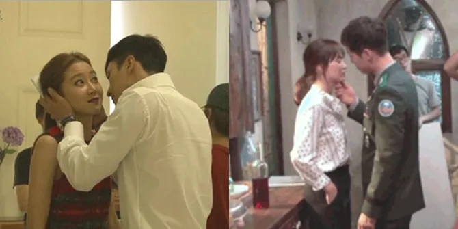 FOTO: Pasangan Drama Korea Latihan Adegan Ciuman, Awas Baper