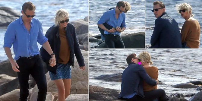 FOTO: Peluk Hingga Ciuman, Taylor Swift & Tom Hiddleston Pacaran?