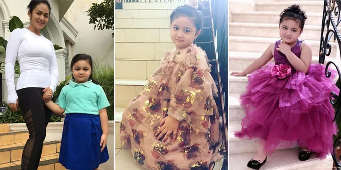 FOTO: Pemotretan - Pose OOTD, Cantiknya Amora Putri Krisdayanti