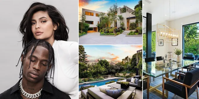 FOTO: Penampakan Rumah Baru Kylie Jenner, Serba Mewah & Modern