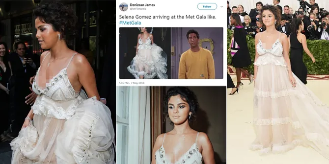 FOTO: Penampilan Selena Gomez di Met Gala Yang Tuai Hujatan