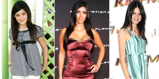 FOTO: Penampilan The Kardashians Saat Pertama Kali ke Red Carpet