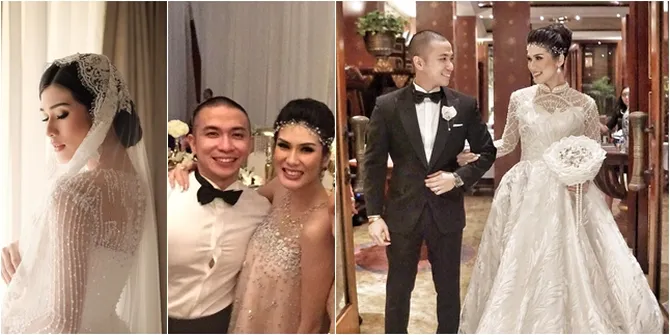 FOTO Pernikahan Stevi Mantan Istri Samuel Rizal, Mewah dan Meriah