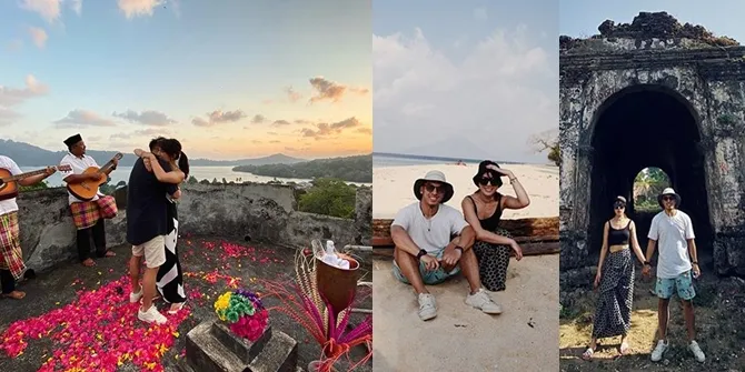 FOTO Pertunangan Arya Bakrie dan Vannya Istarinda, Romantis Abis di Banda Neira