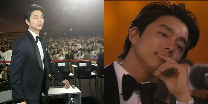 FOTO: Pesona Ganteng Hot Gong Yoo Ahjussi di Baeksang Awards 2017