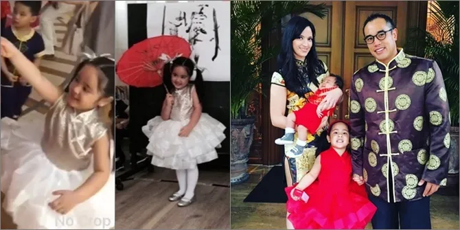 FOTO Pesta Imlek Mikhayla Bakrie Super Stylish Secantik Princess!