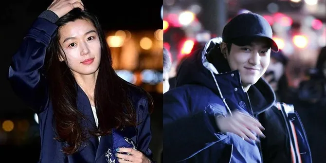 FOTO: Pesta Perpisahan, Lee Min Ho - Jun Ji Hyun Cakep No Makeup