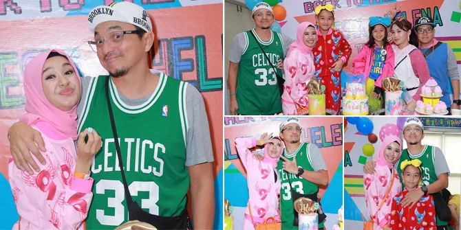 FOTO: Pesta Ultah Aleesya, Laudya Cynthia Bella & Emran Mesra