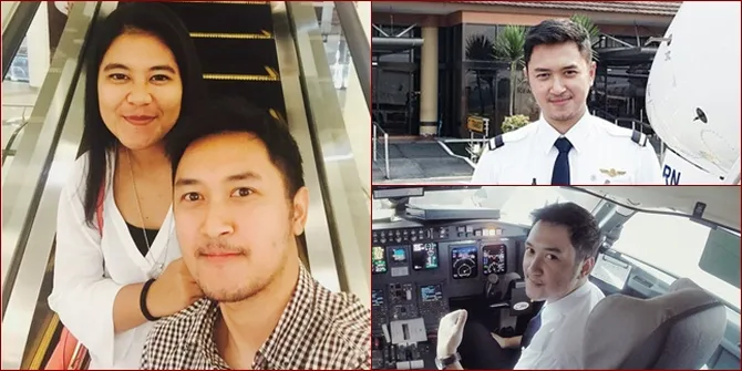 FOTO: Pilot Super Ganteng Ini Diduga Pacar Kahiyang Putri Jokowi
