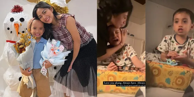 Foto Rachel Vennya Ajak Xabiru Deep Talk Setelah Disebut Playing Victim, Anak Nangis Karena Pengen Ayah Tinggal Bareng Lagi