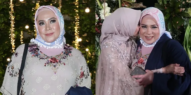 FOTO: Raffi Tak Hadir di Resepsi Bella, Begini Kata Melly Goeslaw