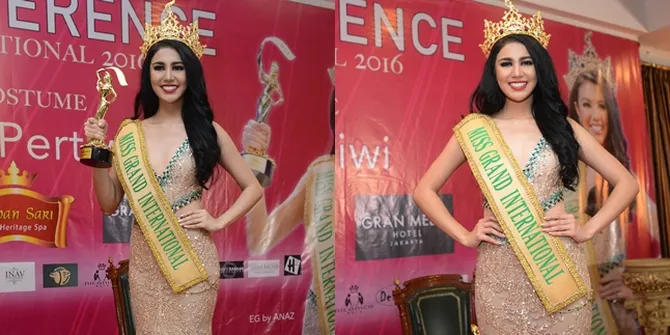 FOTO: Rahasia Tubuh Indah Miss Grand Internasional Ariska Putri