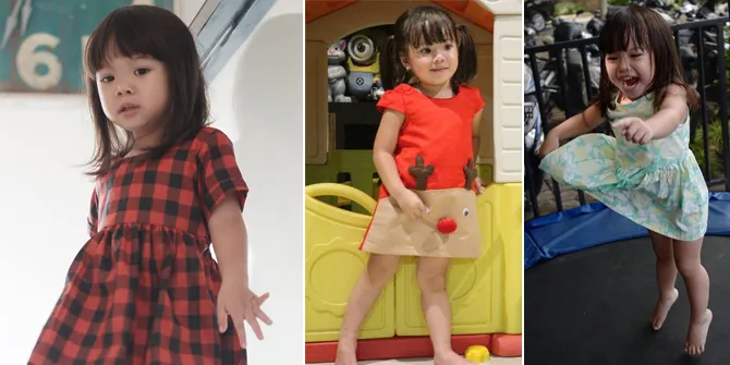 FOTO: Rambut Mulai Panjang, Baby Gempi Makin Lucu Menggemaskan