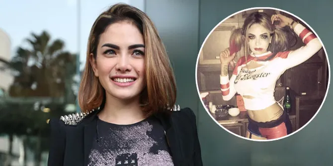 FOTO: Rayakan Halloween, Nikita Mirzani Berubah Jadi Harley Quinn