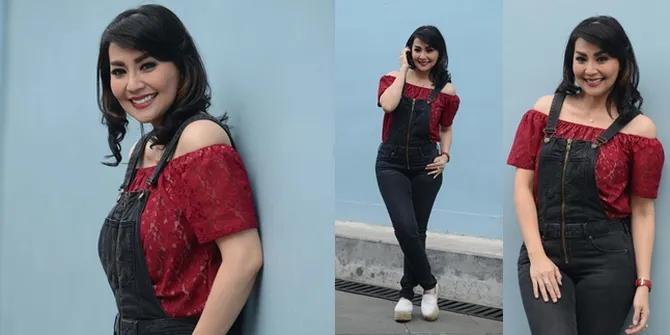 FOTO: Rayakan Natal, Tessa Kaunang Lebih Pilih Bersama Keluarga