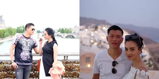 FOTO: Ririn Ekawati Babymoon Keliling Eropa, Makin Mesra ke Suami