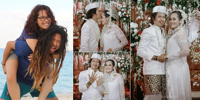 FOTO: Romantisme Pernikahan Rafi D'Academy 4, Mesra Bikin Baper!