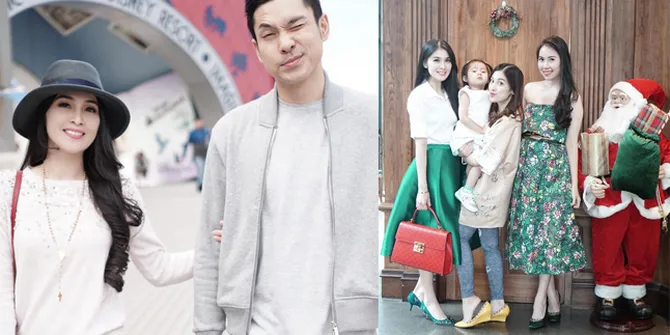 FOTO: Romantisnya Sandra Dewi Rayakan Natal Dengan Status Baru