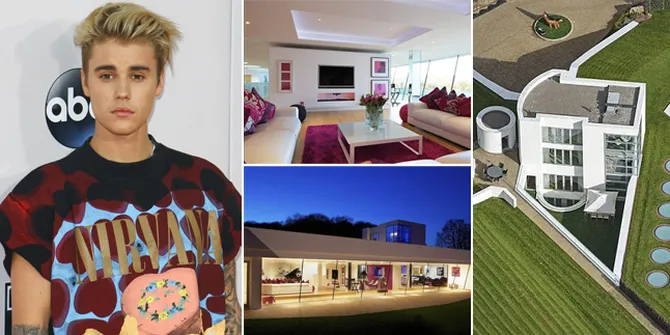 FOTO: Rumah Teletubbies Justin Bieber, Mewah & Unik Bikin Mupeng