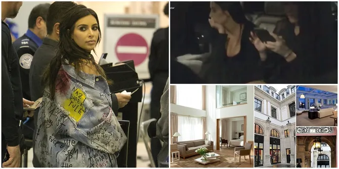 FOTO: Rumor Perampokan Kim Kardashian, Benarkah Hanya Settingan?