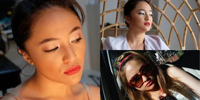 FOTO: Saat Marshanda Pakai Lipstik Merah, Cantik Sensual
