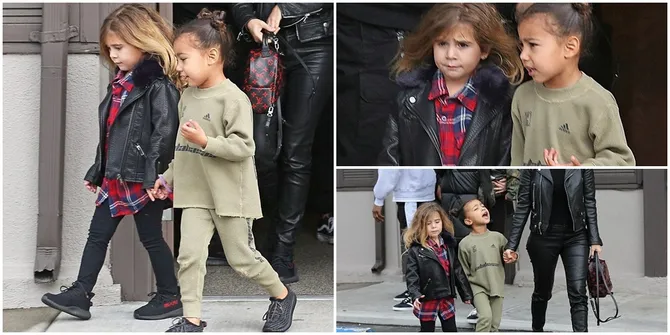 FOTO: Cute! Saat North West & Sepupunya Ngobrol, Bak Sudah Dewasa