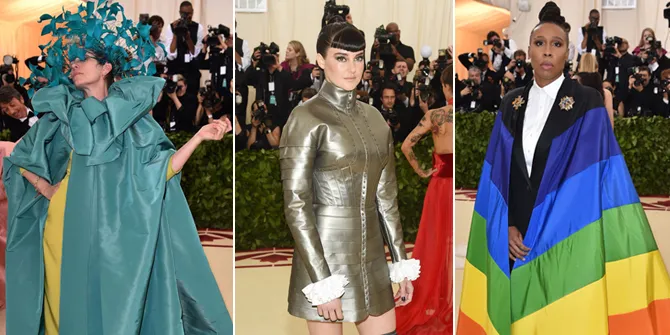 FOTO: Salah Kostum! Artis-Artis Bergaun Terburuk di Met Gala 2018