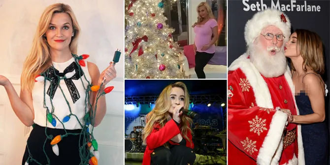 FOTO: Sambut Momen Natal, Yuk Intip Persiapan Bintang Hollywood