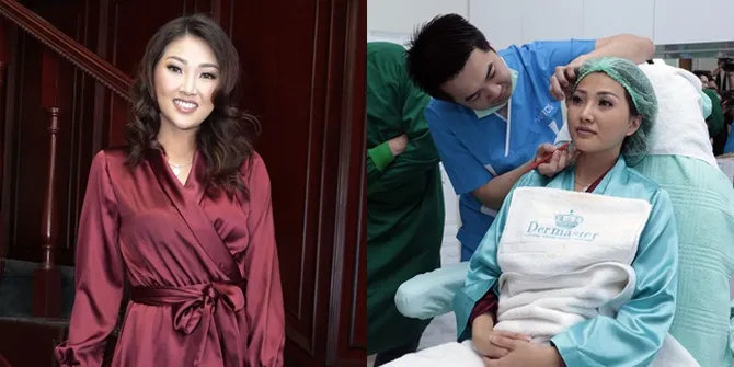 FOTO: Sarwendah Lebih Pilih Tanam Benang Daripada Lakukan Operasi