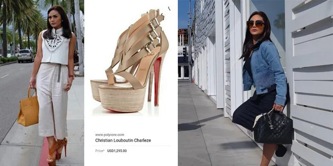 FOTO: Sederet Outfit Mewah Krisdayanti Selama di Los Angeles