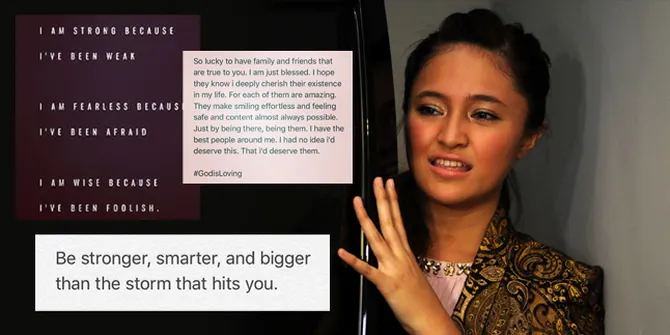 FOTO: Sederet Quotes Inspiratif Marshanda di Tengah Badai Masalah