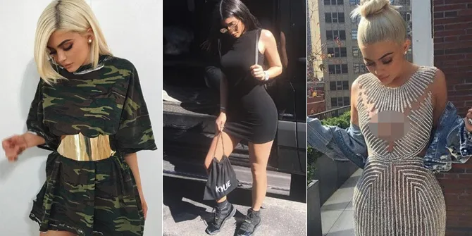 FOTO: Selalu Pamer Pose Sama, Kylie Jenner Sibuk Cari Apa Sih?