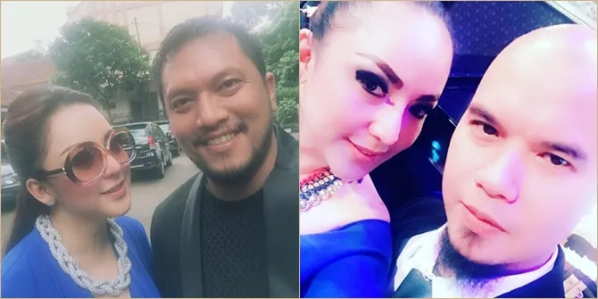 FOTO Selfie Regina Bedua Dengan Ahmad Dhani, Dibilang Berjodoh!