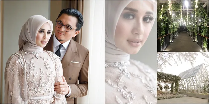 FOTO: Serba Pastel, Detik-Detik Menjelang Resepsi Laudya Bella
