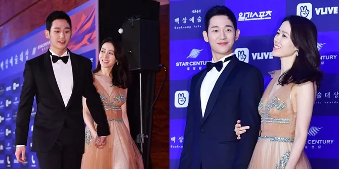 FOTO Son Ye Jin Menatap Manis Jung Hae In, Romantis di Red Carpet
