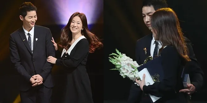 FOTO: Song Song Couple Reuni, Mesra Saat Terima Award Bersama