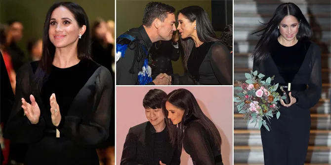 FOTO: Style Keren Meghan Markle Saat Bertugas, Cantik Elegan!