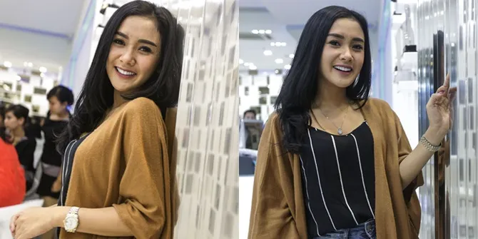 FOTO: Sulam Alis, Cita Citata Mengaku Tidak Mau Perawatan Ekstrem