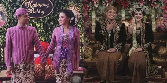 FOTO Sumbang Lagu, Vicky Shu dan Suami Serasi di Nikahan Kahiyang