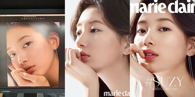 FOTO: Suzy Tampil Cantik - Elegan Jadi Model Brand Makeup