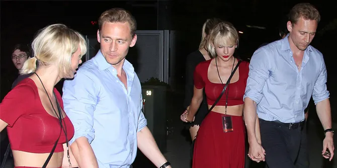 FOTO: Taylor Swift & Tom Hiddleston Umbar Kemesraan di Depan Umum
