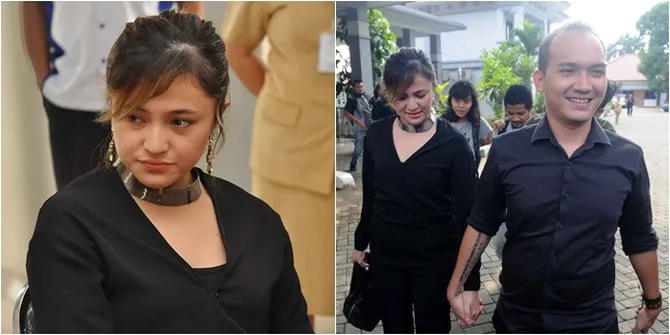 FOTO: Temui Sang Ayah, Marshanda Genggam Erat Tangan Egi John