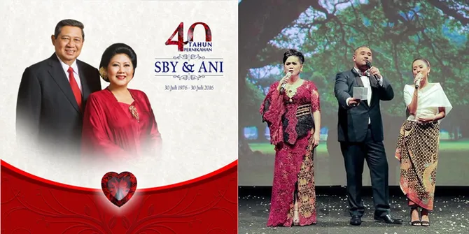 Foto Terakhir Mike Mohede Saat Tampil di Wedding Anniversary SBY