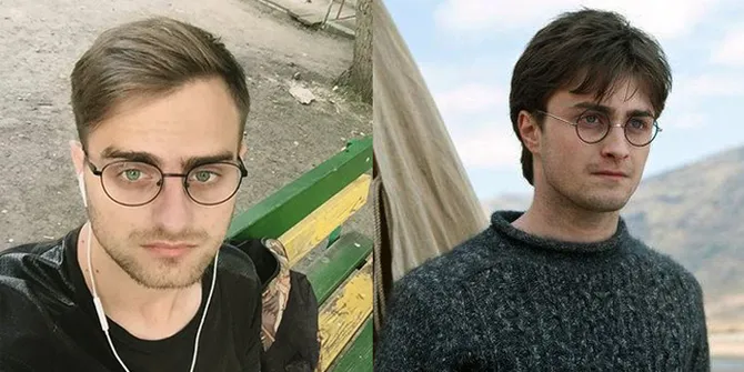 FOTO: Ternyata Harry Potter Punya Kembaran di Rusia! Ini Buktinya