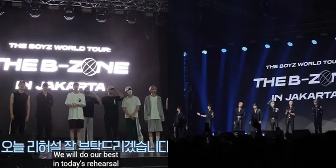 Foto THE BOYZ di Belakang Panggung Saat Konser di Jakarta, Fans Salfok Sama Bungkusan Sate